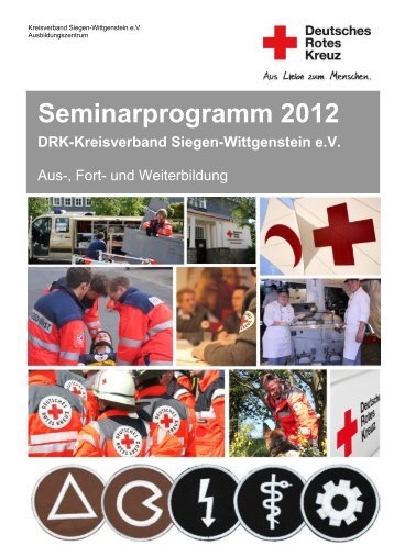 Seminarprogramm 2012 - DRK-Kreisverband Siegen-Wittgenstein