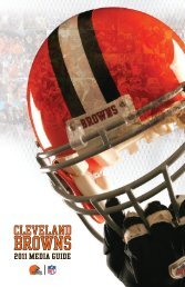 2011 CLEVELAND BROWNS MEDIA GUIDE - ClevelandBrowns.com