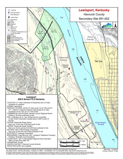 Lewisport, Kentucky - Kentucky Cabinet for Economic Development