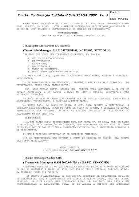 BInfo - 05 - 5Âª ICFEx - ExÃ©rcito Brasileiro