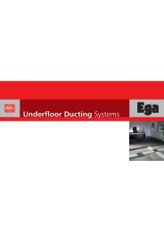 Underfloor Ducting Systems - Lim Kim Hai Electric Co.