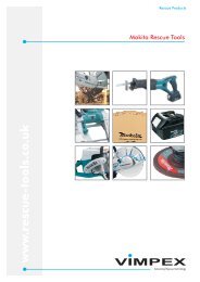 Makita Rescue Tools Overview (PDF) - Rescue-tools.co.uk