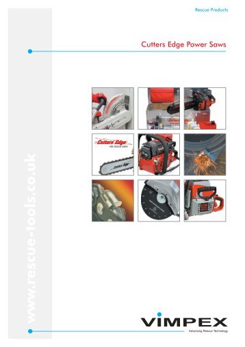 Cutters Edge Rescue Saws (PDF) - Rescue-tools.co.uk