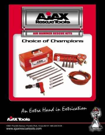 Ajax Rescue Tool Catalog - Rescue Consulting Canada
