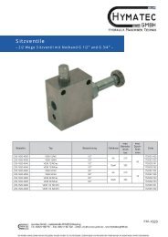 Sitzventile - Hymatec GmbH