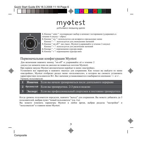 Quick Start Guide EN - myotest