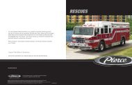 Rescues Brochure - Pierce Manufacturing