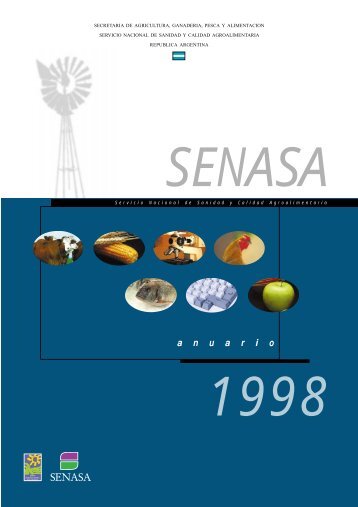 ANUARIO 1998 - Senasa