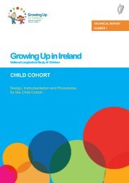 Design, Instrumentation and Procedures - Growing Up in Ireland