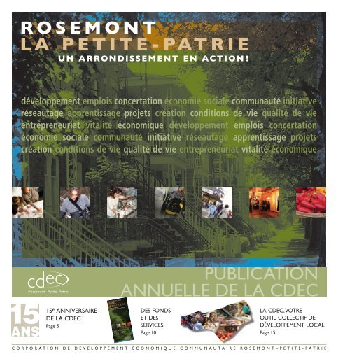 Rosemont-La Petite-Patrie, un arrondissement en ... - Cdec-rpp.ca