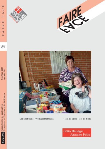 Faire Face, Ausgabe/Edition 5/6 2011 - ASPr-SVG