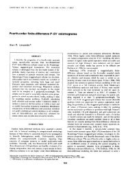 Fourth-order finite-difference P-SV seismograms - USC Geodynamics