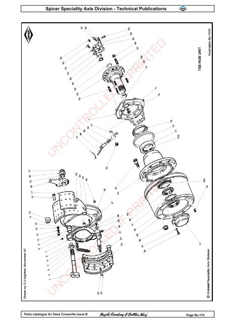 parts catalogue for dana crossville-off hwy