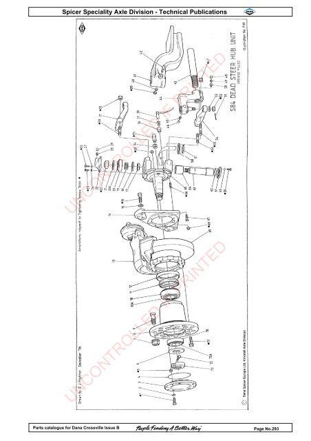 parts catalogue for dana crossville-off hwy