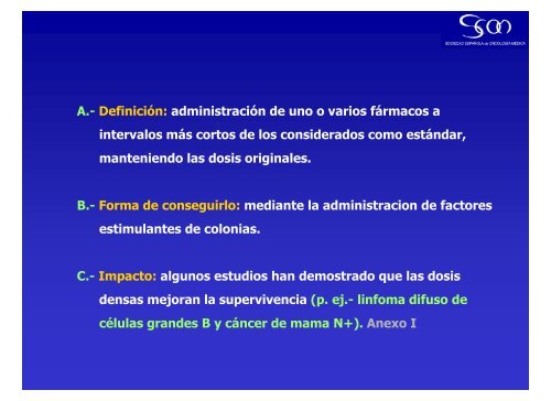 Utilidad de los factores estimulantes de colonias en Quimioterapia ...