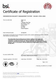 BSI ISO 27001 Certificate - Viglen