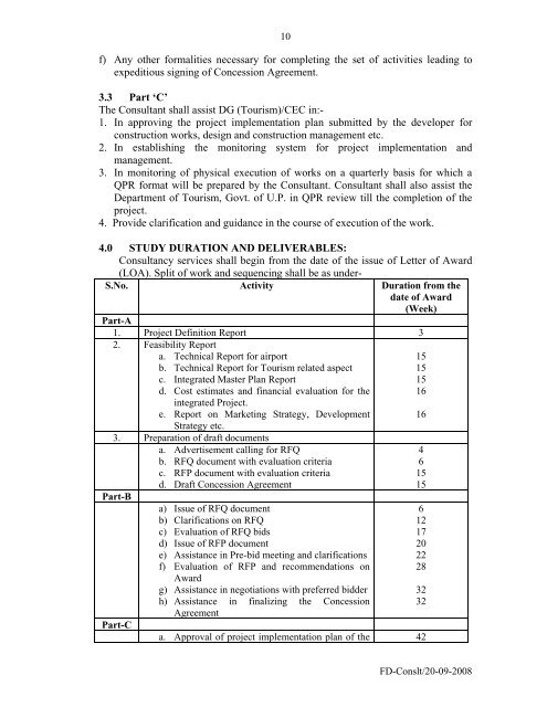 Revised RFQ /RFP DOCUMENT FOR SELECTION - Uttar Pradesh ...