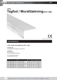 Tagfod / MurafdÃ¦kning(12 A+12B) - JUAL