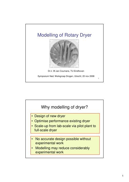 Modelling of Rotary Dryer