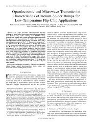 Optoelectronic and microwave transmission characteristics of indium ...