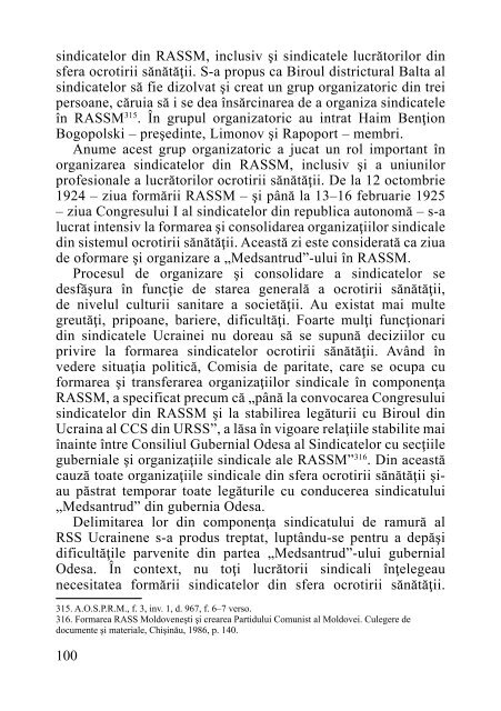 ISTORIA SINDICATULUI „SĂNĂTATEA” - Sindicatul "Sănătatea"