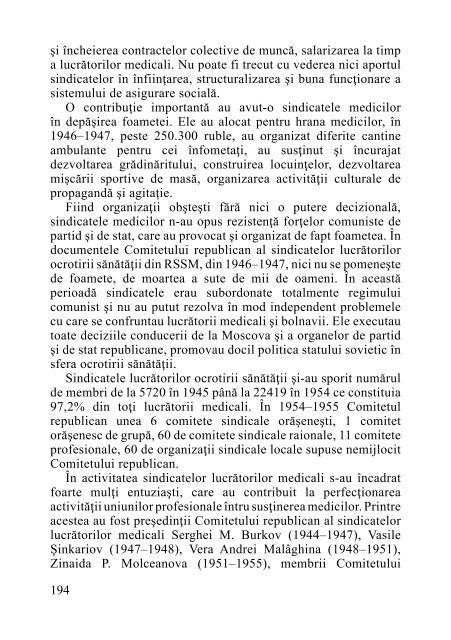 ISTORIA SINDICATULUI „SĂNĂTATEA” - Sindicatul "Sănătatea"