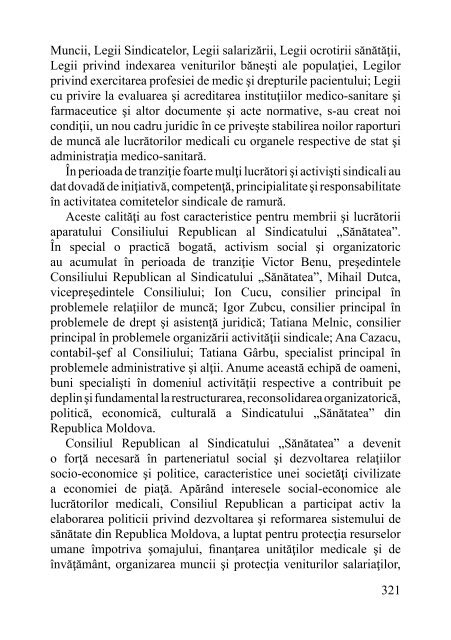 ISTORIA SINDICATULUI „SĂNĂTATEA” - Sindicatul "Sănătatea"