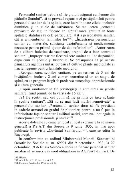 ISTORIA SINDICATULUI „SĂNĂTATEA” - Sindicatul "Sănătatea"