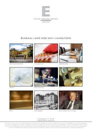 Elite Grand Hotel Gavle konferensblad.pdf - Elite Hotels