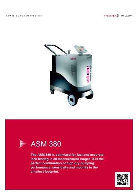 Data Sheet A Asm 380 Pfeiffer Vacuum