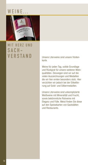 Weinliste März 2013 - Wachtenburg-Winzer eG.