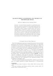 Quasi-Fuchsian 3-Manifolds and Metrics on Teichmüller Space