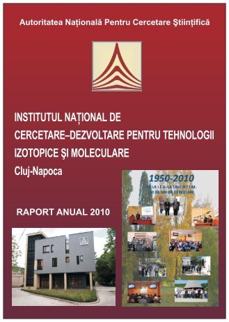 Raport anual de activitate pentru anul 2010 - ITIM