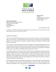 Letter to the Danish Minister Lidegaard: invitation to address EU ...