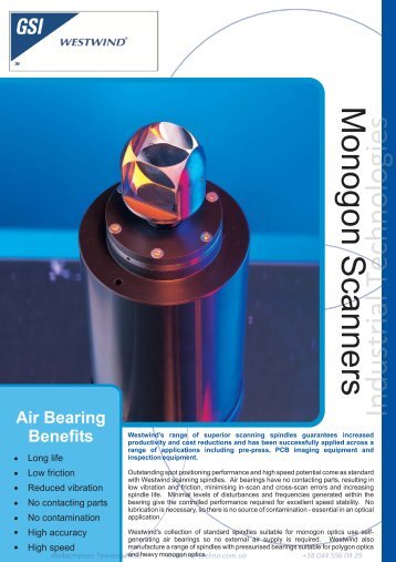 Monogon Scanners GSI Group - Westwind Air Bearings - Industrial ...
