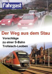 Vorschläge zu einer S-Bahn Trofaiach-Leoben - FAHRGAST ...