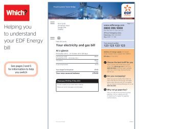 Helping you to understand your EDF Energy bill - Which.co.uk