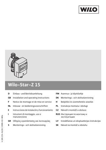 Wilo-Star-Z 15