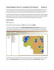 Wetland Mapping: Exercise 3 â Classification of the Wetlands ...