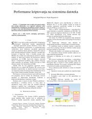 Performanse kriptovanja na sistemima datoteka - Telfor 2008