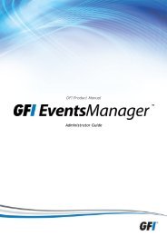 2 Installing GFI EventsManager