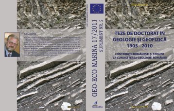 Teze de doctorat ÃƒÂ®n geologie Ã…ÂŸi geofizicÃ„Âƒ 1905 - GeoEcoMar