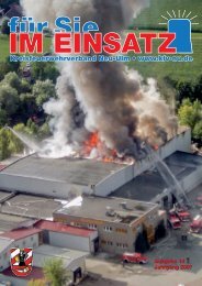 Für Sie im Einsatz 2007 - Kreisfeuerwehrverband und ...