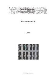 Florinda Fusco - Biagio Cepollaro, poesia