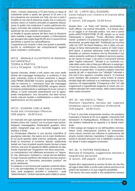 catalogo 2009.qxd - ISU Edizioni