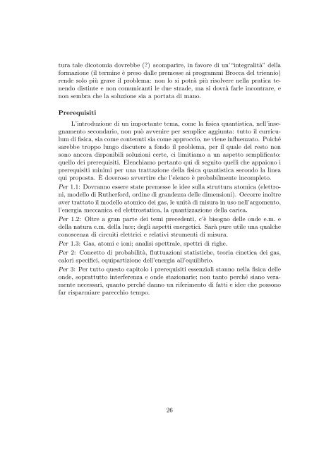 Come introdurre la fisica quantistica nella scuola secondaria superiore