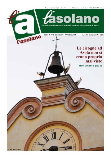 Anno 2009 - N.5.pdf - L'Asolano