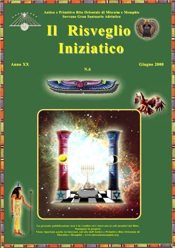 IL RISVEGLIO INIZIATICO - giugno 2008 - Antico e Primitivo Rito ...