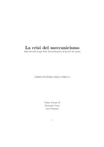 biopolitica - MECCANICISMO - Liceo Scientifico Statale "E. Fermi ...