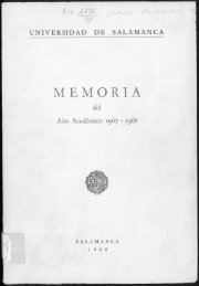 MEMORIA - Gredos - Universidad de Salamanca